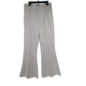 Pretty Little Things Women's Casual Flaire Leg  Pants Beige  Size 12